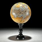 Sans prix de réserve - Jolie paire de jaspe Maligano jaune.