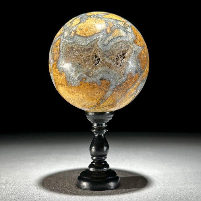 Sans prix de réserve - Jolie paire de jaspe Maligano jaune., Antiquités & Art, Art | Objets design