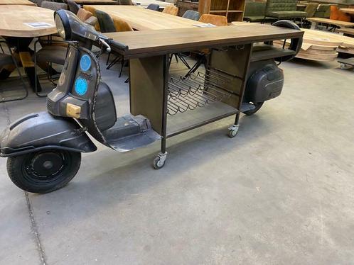 Urban scooter bar - wijnrek (nieuw), Articles professionnels, Horeca | Mobilier & Aménagement