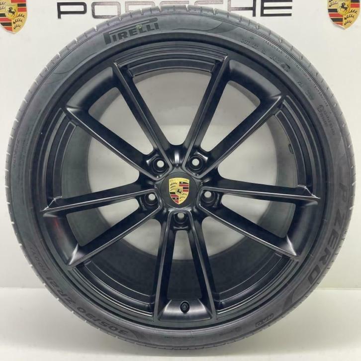 Porsche 992 ORIGINELE 20/21 Carrera Classic GTS velgen, Auto-onderdelen, Banden en Velgen, 21 inch, 305 mm, Personenwagen, Gebruikt