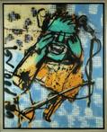 Herman Brood | Giclée: De Zanger | Afmeting 100cm x 125cm