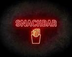 SNACKBAR neon sign - LED neon reclame bord, Verzenden