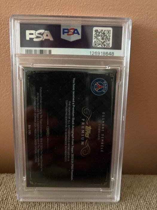 2023/24 Topps Premium PSG Ousmane Dembelé Black Autograph, Collections, Autocollants
