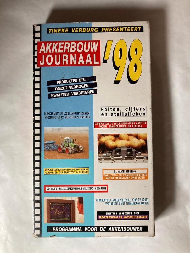 AKKERBOUW JOURNAAL 98 (VHS), Cd's en Dvd's, VHS | Film, Gebruikt