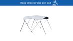 Bieden: Carver 3 bow 67 to 72 inch white vinyl bimini canva, Ophalen of Verzenden, Nieuw