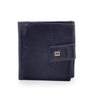 Fendi - Vintage Black Epi Leather Bifold Wallet Coin Purse -