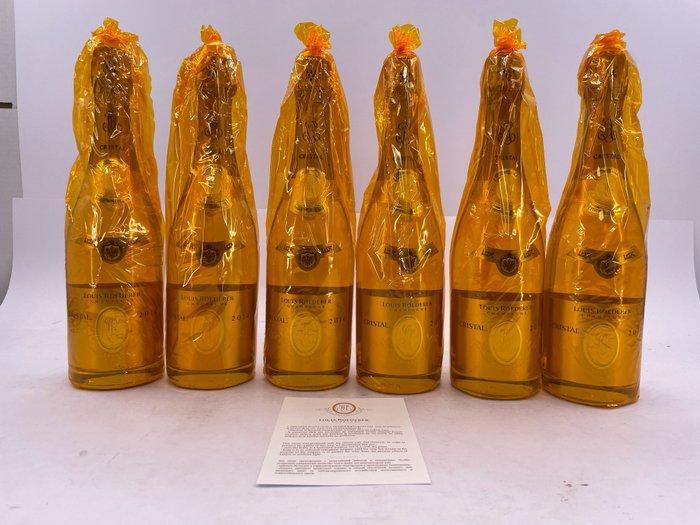 Sold at Auction: 6 bouteilles CHAMPAGNE ROEDERER 2014 Etuis d'origine  individuels