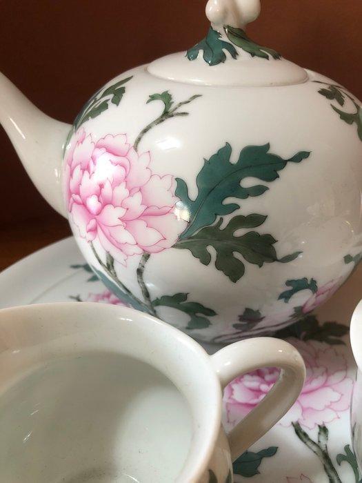 Herend - Theeservies (4) - Spring Breeze Cryptex - Porselein, Antiquités & Art, Antiquités | Meubles | Tables