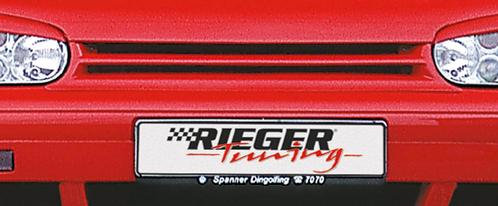Rieger grill met een rib | Golf 4: 10.97-03 - Combi, 5-drs.,, Auto-onderdelen, Carrosserie, Nieuw, Volkswagen, Verzenden
