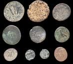Oudheid Lote de 10 Æ monedas Incluyendo Pontus Amisos,
