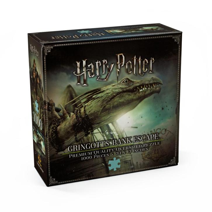 Harry Potter Gringotts Bank Escape Puzzel (1000 stukken), Verzamelen, Harry Potter, Ophalen of Verzenden