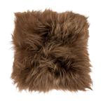 IJslandse Stoelpad langharig | Heima Living, Huis en Inrichting, Woonaccessoires | Kussens, Verzenden, Nieuw, Bruin