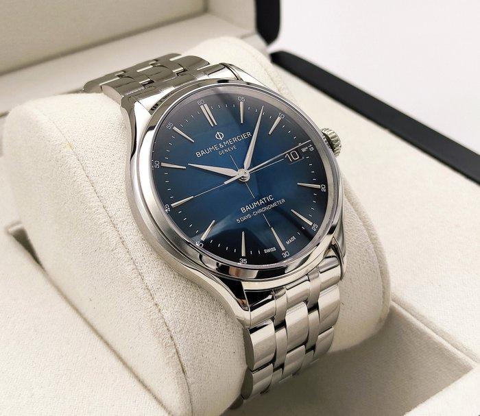 Baume & Mercier - Clifton Baumatic 5 Days Chronometer -, Handtassen en Accessoires, Horloges | Heren