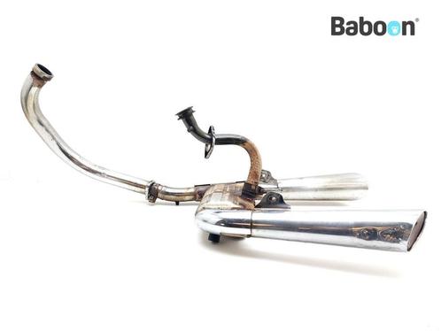Uitlaatsysteem Compleet Origineel Yamaha XV 920 Virago, Motoren, Onderdelen | Yamaha, Gebruikt, Verzenden