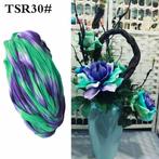 Nylon paars,aqua, mint, tiffany, sering, wit  multi-tone, Nieuw