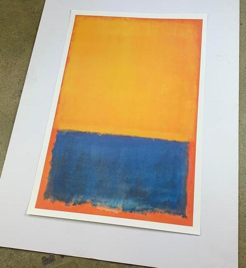 Mark Rothko (1903-1970) - Untitled (Yellow Blue on Orange) -, Antiek en Kunst, Kunst | Tekeningen en Fotografie