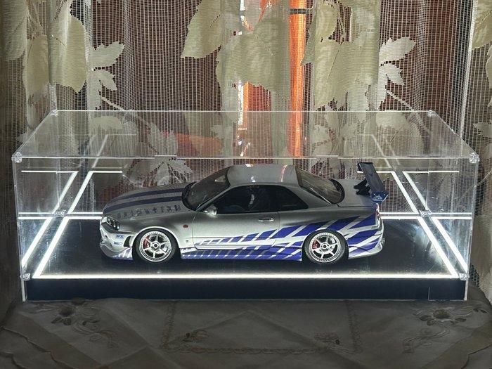 Altaya 1:8 - Modelauto - Nissan Skyline GT-R R34 Fast and, Hobby & Loisirs créatifs, Voitures miniatures | 1:5 à 1:12