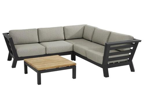 4 Seasons Outdoor Meteoro hoek loungebank met tafel |, Tuin en Terras, Tuinsets en Loungesets