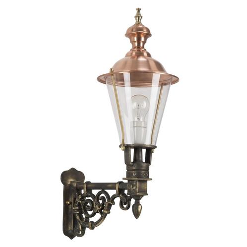 Buitenverlichting brons-koper Buitenlamp Bronzen Waldburg L, Tuin en Terras, Buitenverlichting, Verzenden