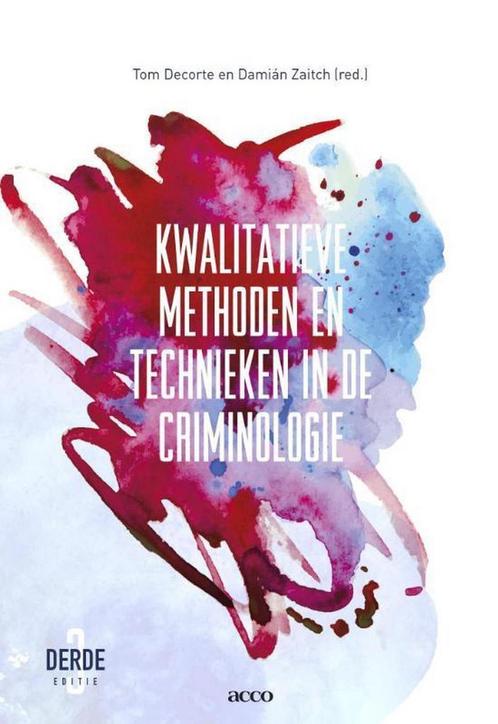 Kwalitatieve methoden en technieken in de criminologie, Boeken, Wetenschap, Zo goed als nieuw, Verzenden
