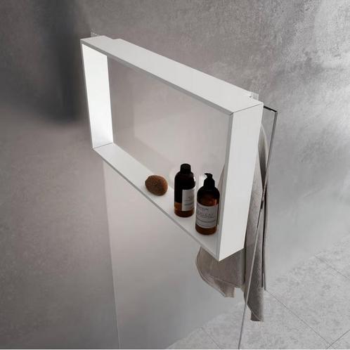 Planchet Novellini Kuadra voor Douchewand 40x60x12 cm Wit, Doe-het-zelf en Bouw, Sanitair, Bad, Nieuw, Ophalen of Verzenden