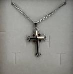 Zonder minimumprijs - Ketting met hanger - 18 karaat Zilver,