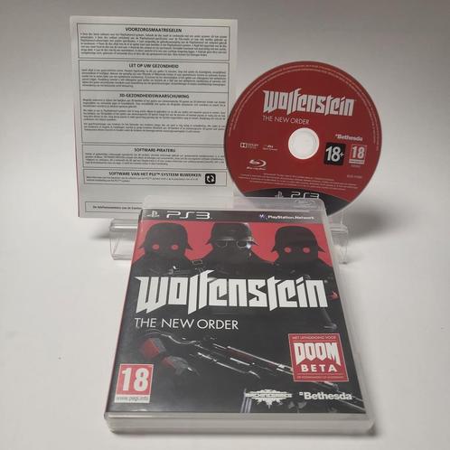 Wolfenstein the New Order Playstation 3, Games en Spelcomputers, Games | Sony PlayStation 3, Zo goed als nieuw, Ophalen of Verzenden