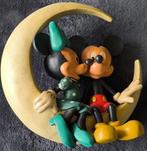 Disney Figur – Mickey & Minnie auf Mondsichel + Seltene, Verzamelen, Nieuw