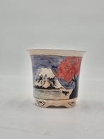 Met de hand getekende bonsai-pot - verzamelstuk - Hoogte, Antiek en Kunst
