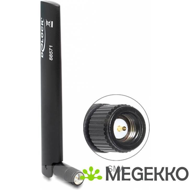 Delock 88571 LTE-antenne SMA -0,8 - 3,0 dBi omnidirectioneel, Informatique & Logiciels, Ordinateurs & Logiciels Autre, Envoi