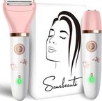 2dekans | 2-in-1 Ladyshave Gezicht - Oksels - Benen -, Kleding | Dames, Ophalen of Verzenden, Nieuw