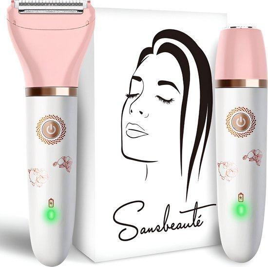 2dekans | 2-in-1 Ladyshave Gezicht - Oksels - Benen -, Kleding | Dames, Badmode en Zwemkleding, Ophalen of Verzenden
