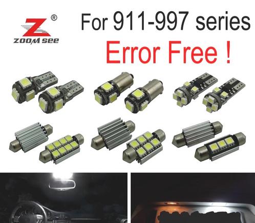 KIT 20 AMPOULES LED INTÉRIEUR POUR PORSCHE 911 997 CARRERA T, Auto-onderdelen, Verlichting, Verzenden