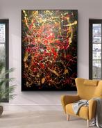 Irena Lenartowicz - Composition with Gold - XXL, Antiek en Kunst, Kunst | Schilderijen | Modern