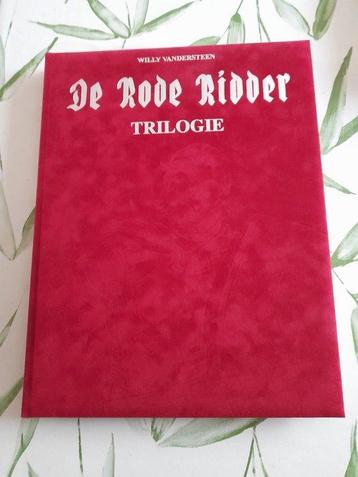 De Rode Ridder - Trilogie grote luxe hardcover in rood beschikbaar voor biedingen