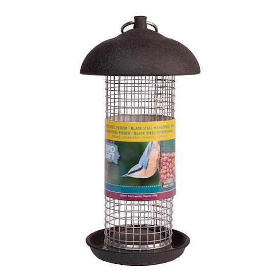 Bird Gift Blacksteel Pindafeeder, Dieren en Toebehoren, Pluimvee | Toebehoren, Nieuw