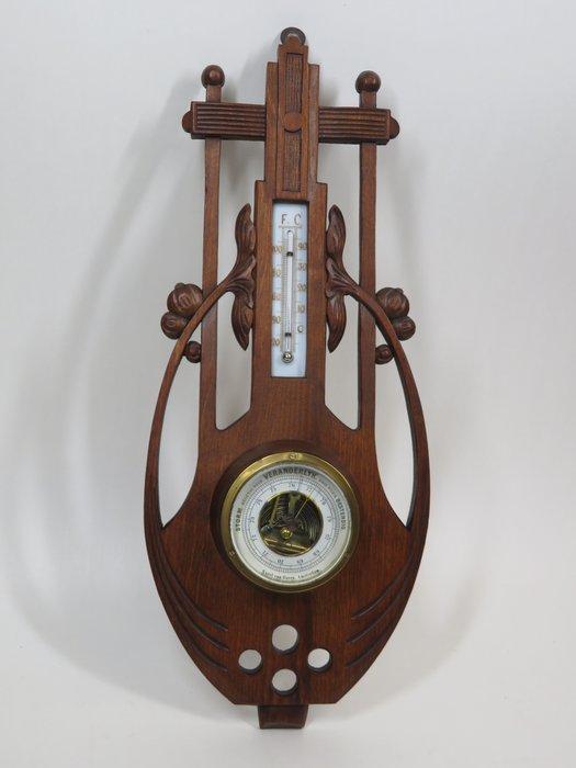 Barometer & thermometer, Karel van Buren, Amsterdam -, Antiek en Kunst, Kunst | Designobjecten