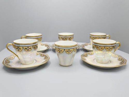 Limoges - Paillet - Service à thé (25) - Porcelaine - Art, Antiek en Kunst, Antiek | Glaswerk en Kristal