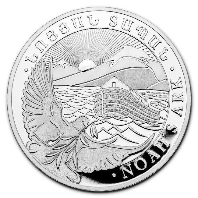 Armenië. 500 Dram 10 x 2025 1 oz Armenia 500 Drams Ark Noah, Postzegels en Munten, Edelmetalen en Baren