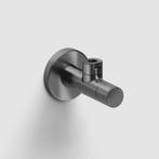 Hoekstopkraan Clou Hightech Brons Geborsteld PVD, Doe-het-zelf en Bouw, Ophalen of Verzenden, Nieuw, Kraan