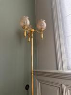 Staande lamp - Gelakt messing - Hollywood Regency, Nieuw