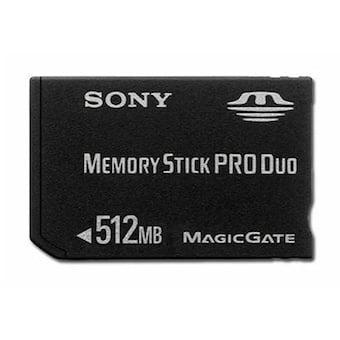Sony Memory Stick Pro Duo 512MB MagicGate (PSP Accessoires), Games en Spelcomputers, Spelcomputers | Sony PSP, Zo goed als nieuw