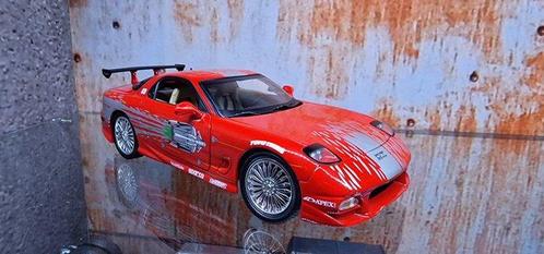 Ertl, Racing Champions 1:18 - Voiture miniature - Mazda RX-7, Hobby en Vrije tijd, Modelauto's | 1:5 tot 1:12