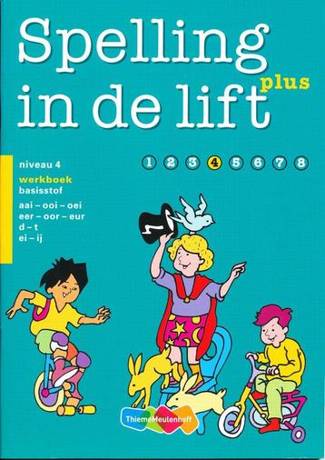 Spelling in de Lift Plus werkboek niveau 4 (per stuk), Verzenden