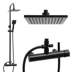 Complete Doucheset met Regendouche en Handdouche - Zwart..., Doe-het-zelf en Bouw, Sanitair, Ophalen of Verzenden, Nieuw
