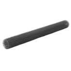 vidaXL Kippengaas 25x1,5 m staal met PVC coating grijs, Tuin en Terras, Verzenden, Nieuw