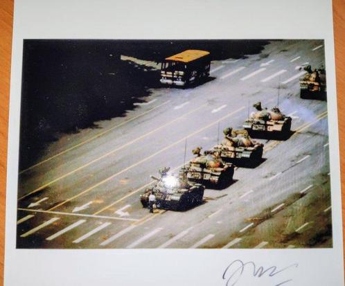Stuart Franklin - The Tank man, Antiek en Kunst, Kunst | Schilderijen | Modern