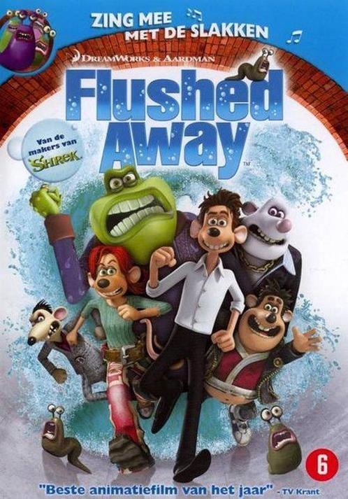 Flushed Away (dvd tweedehands film), Cd's en Dvd's, Dvd's | Actie, Ophalen of Verzenden