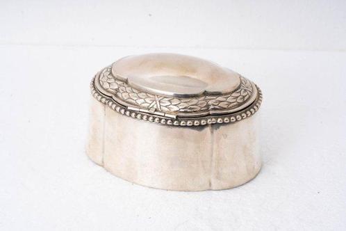 Doos - .800 zilver - Antieke zilveren suikerdoos, Antiek en Kunst, Antiek | Zilver en Goud
