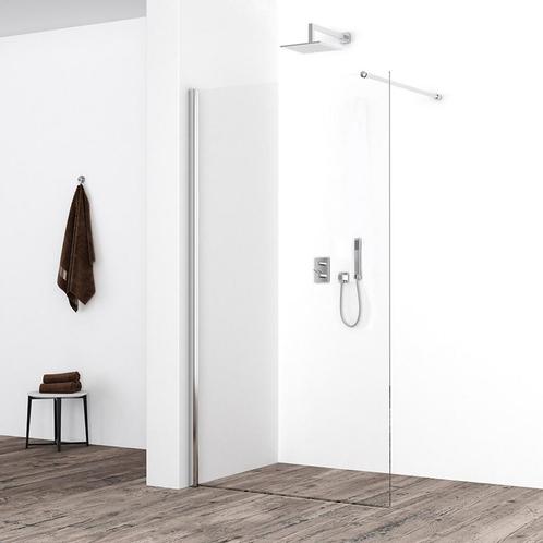 Aanbieding: Inloopdouche Wiesbaden Eco 80x220 Cm 8 Mm Nano, Doe-het-zelf en Bouw, Sanitair, Douche, Nieuw, Chroom, Ophalen of Verzenden